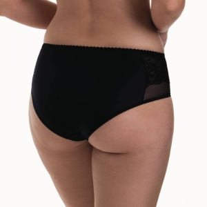 Sita slip hoge taille ZWART