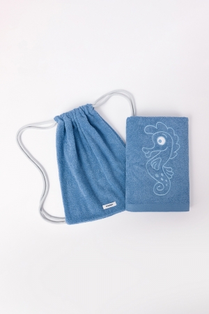 Handdoek BLAUW
