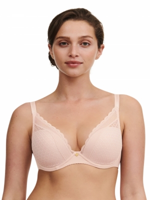 Norah Chic Plunge T-shirt bh SOFT PINK