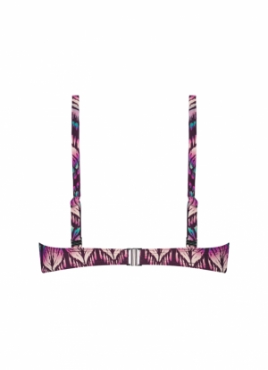 Peacock bikini voorgevormd MAUVE