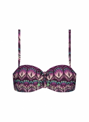 Peacock bikini voorgevormd MAUVE