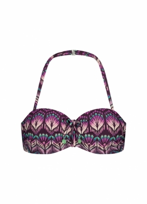 Peacock bikini voorgevormd MAUVE