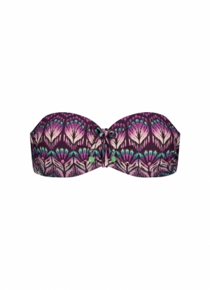 Peacock bikini voorgevormd MAUVE