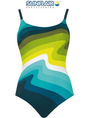 Sunflair badpak GROEN