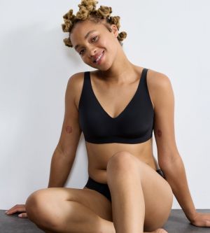 ZERO Feel 2.0 Soft Bra ZWART