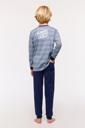 Jongenpyjama Labradoodle BLAUW