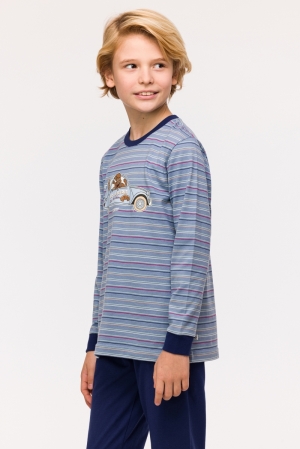 Jongenpyjama Labradoodle BLAUW