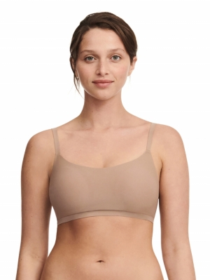 Soft Stretch Padded Bralette COFFEE LATTE