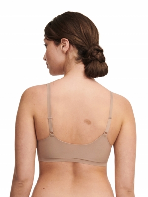 Soft Stretch Padded Bralette COFFEE LATTE