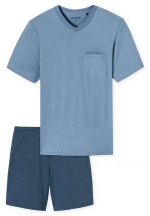 Pyjama Comfort Essentials BLAUWGRIJS