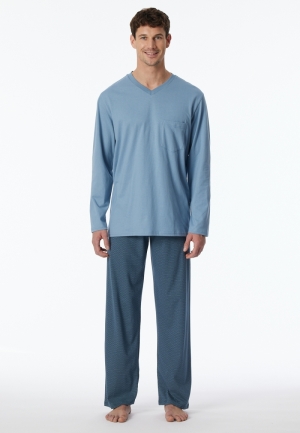 Pyjama Comfort Essentials GRIJSBLAUW
