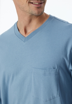 Pyjama Comfort Essentials GRIJSBLAUW