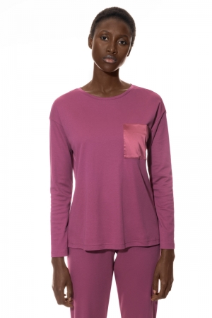 Unique Colours shirt ELDERBERRY