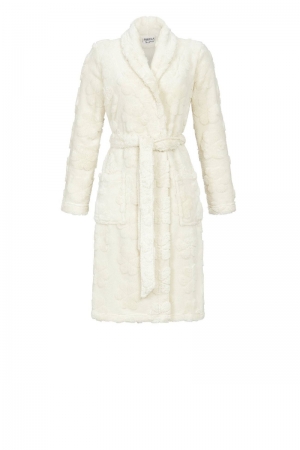 Kamerjas in Jacquard-fleece CHAMPAGNE