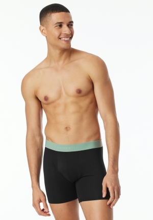 Short 2-pack Organic Cotton ZWART