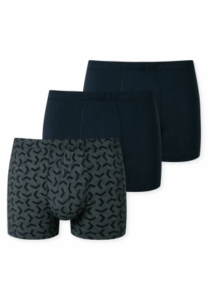 Short 3-pack Organic Cotton NACHTBLAUW
