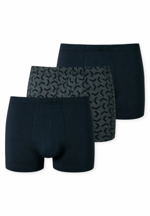 Short 3-pack Organic Cotton NACHTBLAUW