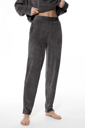 Velvet Dream lange broek THUNDER GREY
