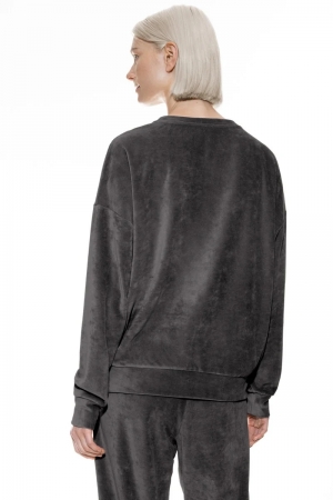 Velvet Dream sweatshirt THUNDER GREY