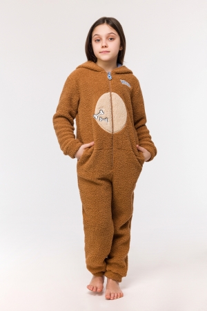 Woody unisex onesie animal BRUIN