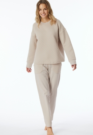 Sweatshirt Mix + Relax BEIGE