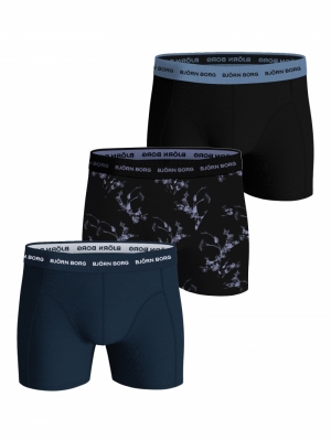 Cotton Stretch Boxer 3-pack NAVY