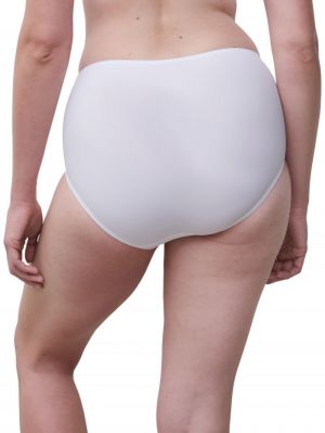 Intrigue hoge taille slip WIT