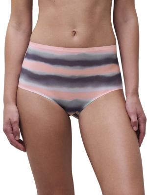 Soft stretch high waist briefs FLUOR ECLIPSE