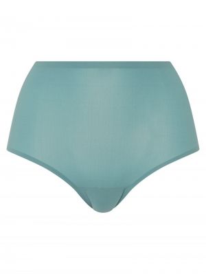 Soft stretch high waist briefs PEACOCK GREEN