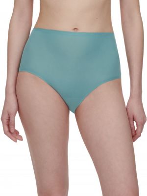 Soft stretch high waist briefs PEACOCK GREEN