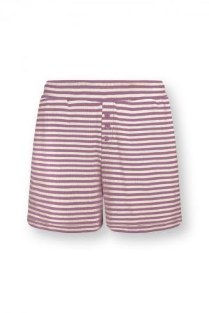Bobi Short Little Sumo Stripes LILAC