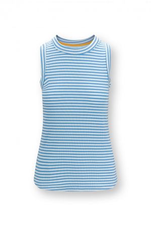 Trinity top zonder mouwen BLAUW