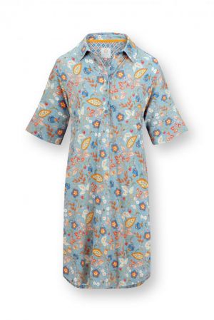 Dewi nachtkleedje Jameela BLAUW
