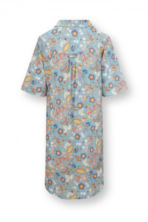 Dewi nachtkleedje Jameela BLAUW