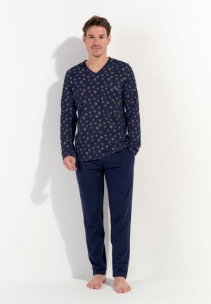 Pyjama lang Mandala NAVY PRINT