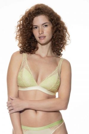 POETRY FAME triangle bh MIXED CHAMPAGNE