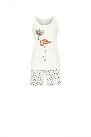 Pyjama met short CHAMPAGNE