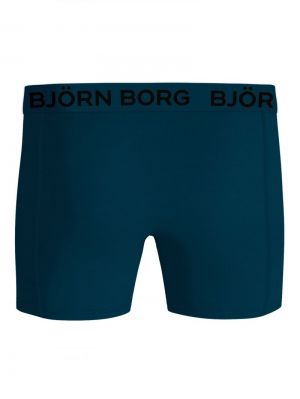 Cotton Stretch Boxer 3P BLAUW