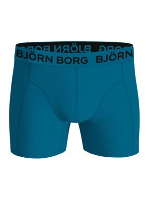 Cotton Stretch Boxer 3P BLAUW