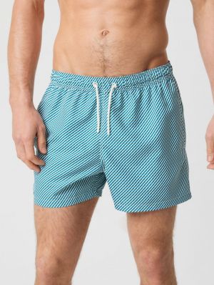 Zwemshort Candy Stripe OLIJFGROEN
