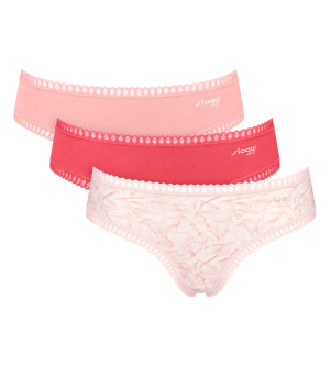 Sloggi GO Crush hipster 3-pack RED