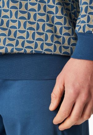 Lange pyjama Comfort Nightwear OCEAN BLUE
