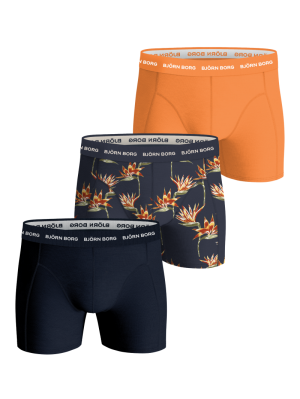 Cotton Stretch Boxer 3P NAVY