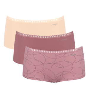 Sloggi GO Crush Short 3-pack MEERKLEURIG