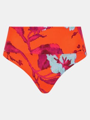 Icon bikinibroek hoge taille PAINTED FLOWERS