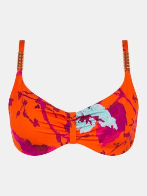 Icon bikinitop PAINTED FLOWERS
