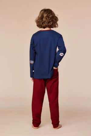 Jongenspyjama Pony Kenny DONKERBLAUW