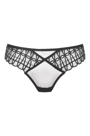 Captivating mini-slip ZWART
