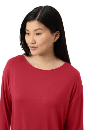 Pyjama shirt lange mouw GALA RED