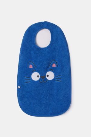 Slabbetje Kat Kuki DONKERBLAUW